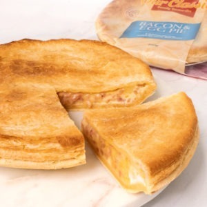 bacon & egg family pie