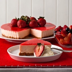Classic Berry Cheesecake