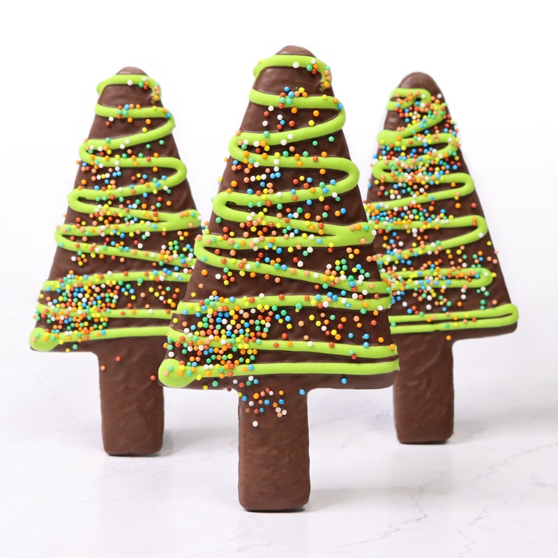 Christmas Tree Biscuit