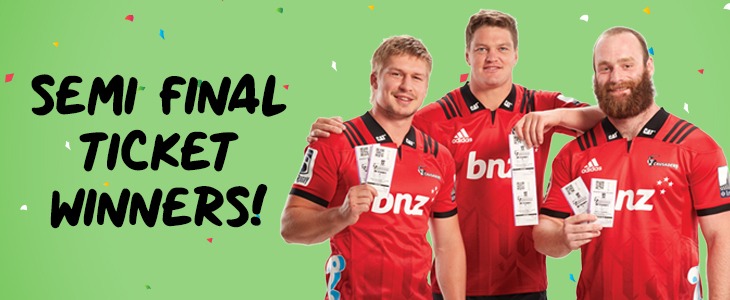 Crusaders Semi Final Ticket Giveaway