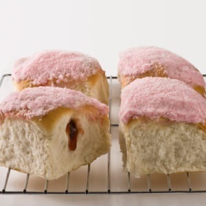raspberry buns