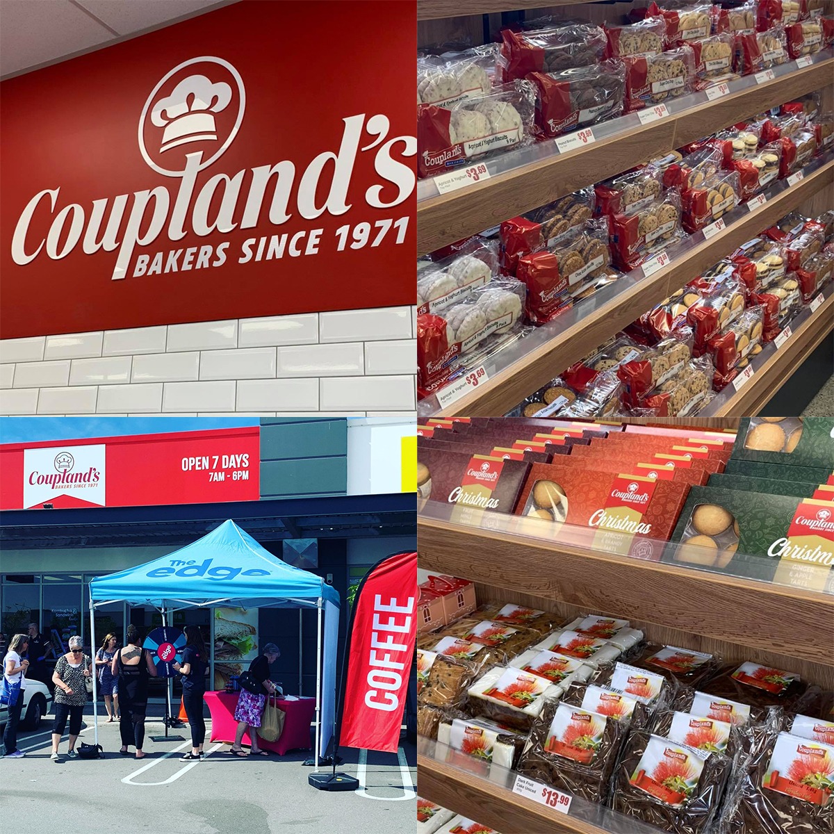 New Shirley Store Now Open Coupland's Bakeries