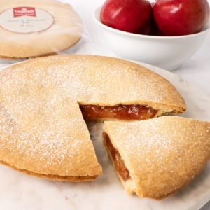 Apple & Rhubarb pie