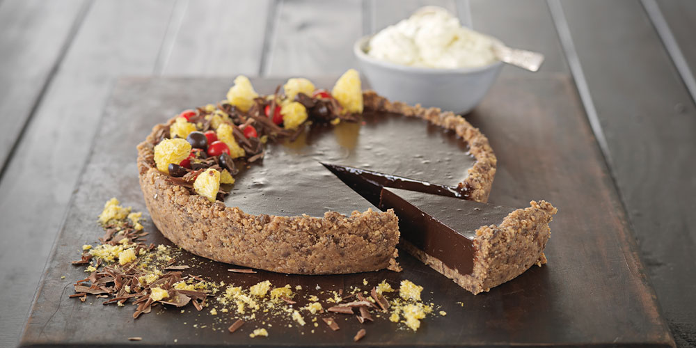 Jaffa Chocolate Tart