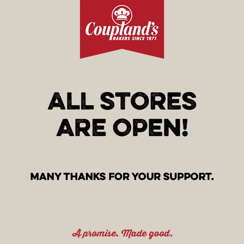 COVID19 Coupland's Bakeries