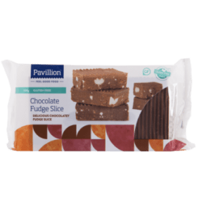 gluten free fudge slice