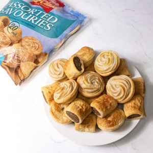 assorted savouries