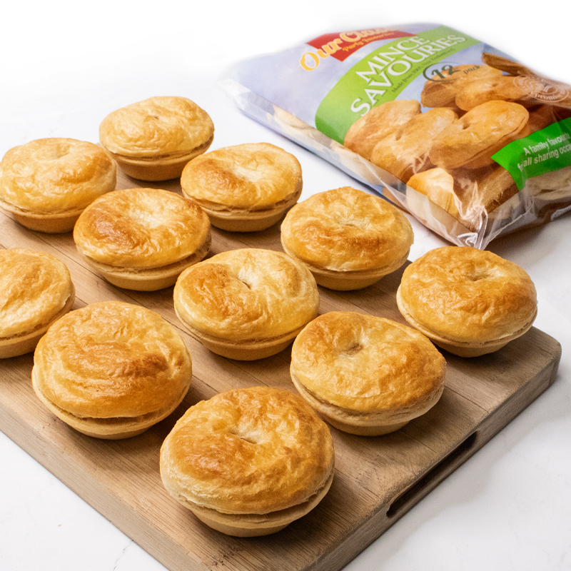 Frozen Mince Savouries 12pk Coupland's Bakeries