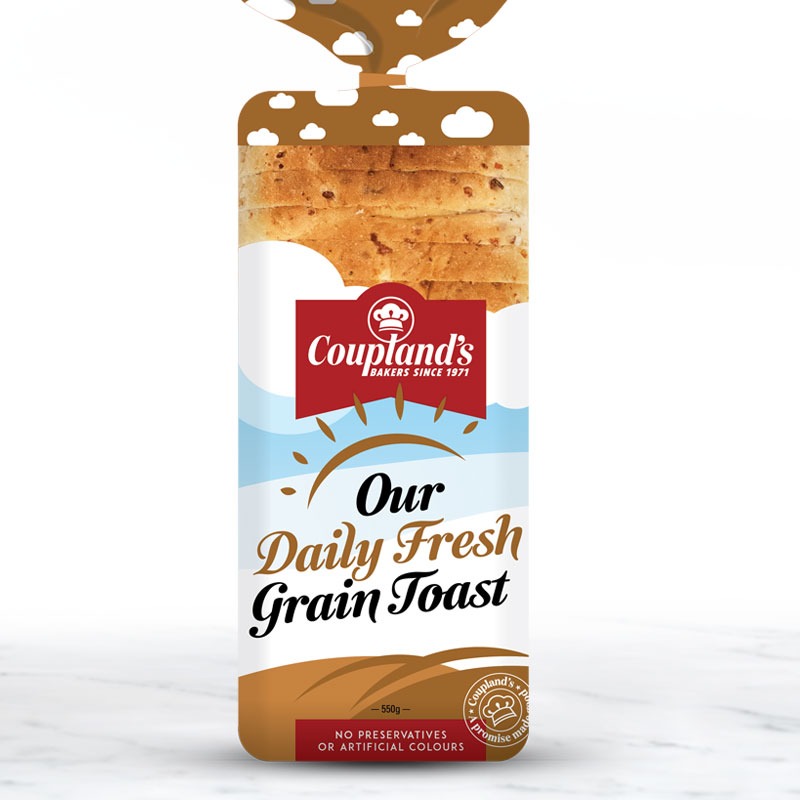 Our Daily Fresh Grain Toast Coupland's Bakeries