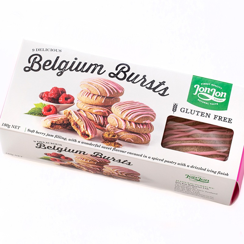 Gluten Free Belgium Bursts 9pk Coupland's Bakeries