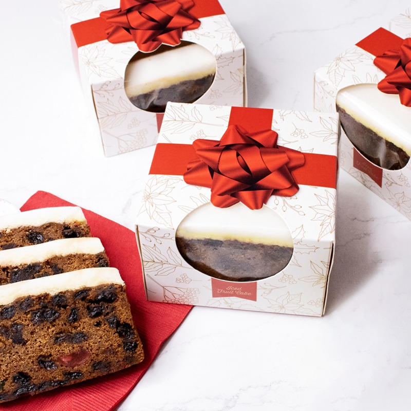 Iced Fruit Cake 250g Giftbox - Coupland's Bakeries