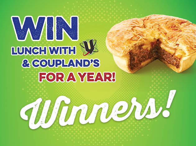 Win Lunch For A Year WINNERS!