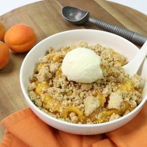 Apricot Crumble