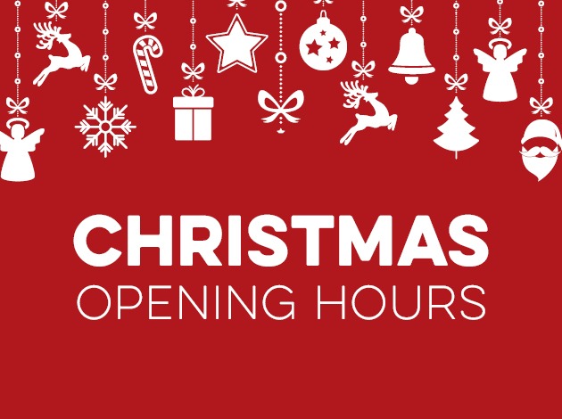 Christmas Open Hours 2022