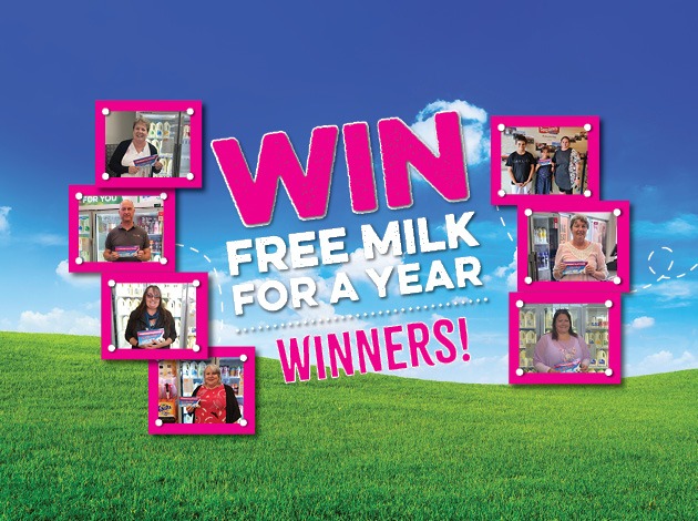 Win Milk For A Year Winners 2023