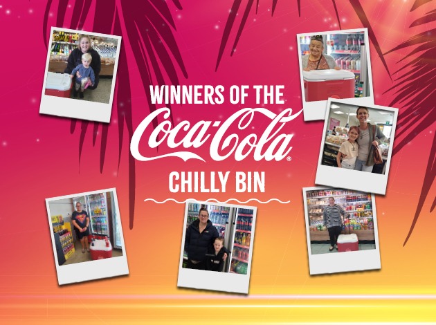 Win A Coke Chilly Bin Winners 2023