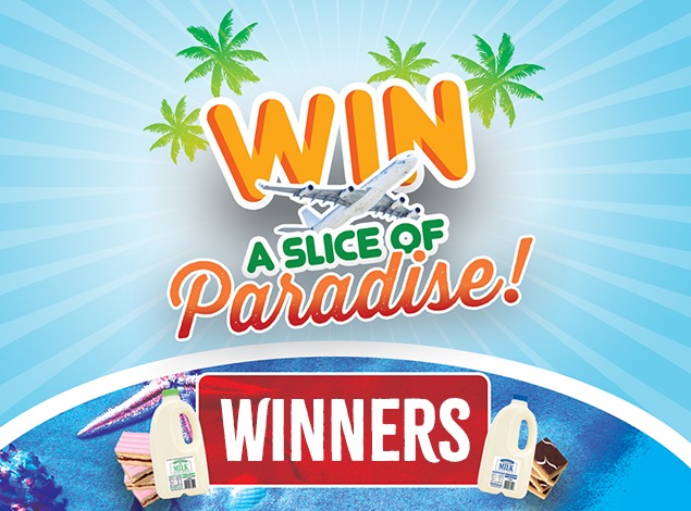 Win A Slice of Paradise Winners 2023