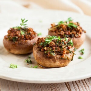 stuffed mushrooms