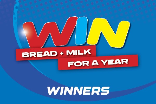 Win Bread + Milk for a Year Winners 2025