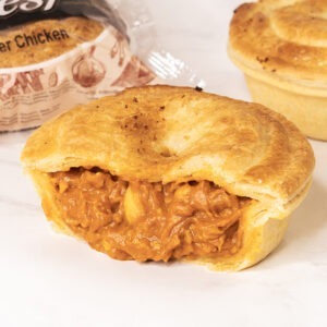 butter chicken pie