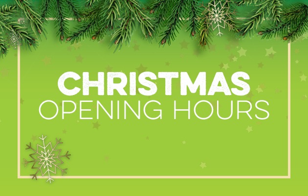 Christmas Open Hours 2025