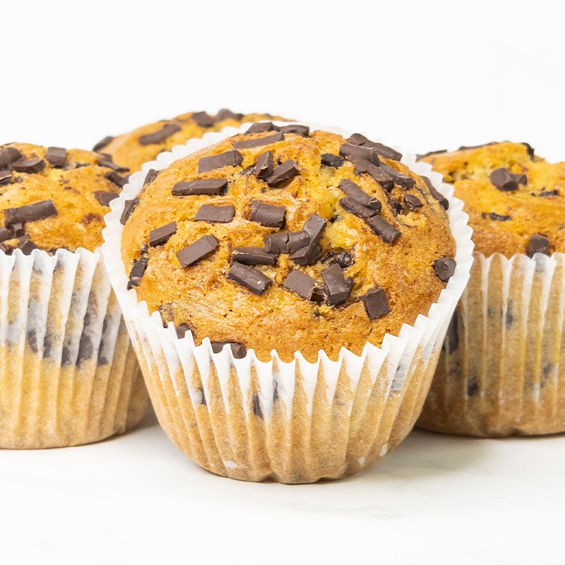 Banana Choc Chip Muffins 6pk